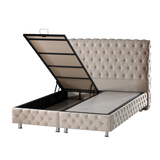Lit Coffre Sydney Beige - Douceur, Sophistication et Fonctionnalité