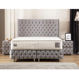 Lit Coffre Bella Gris