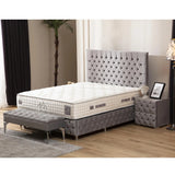 Lit Coffre Bella Gris