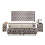 Lit Coffre Bella Gris