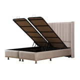Lit Coffre Tokyo Beige - Design Chic et Branché