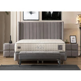 Lit Coffre Tokyo Gris - Design Chic et Branché