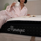Matelas Monarque Angels - 32 cm - Surmatelas Intégré - Confort 5 Zones