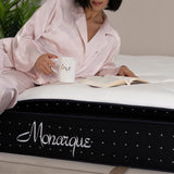 Matelas Monarque Angels - 32 cm - Surmatelas Intégré - Confort 5 Zones