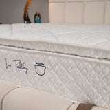 Matelas Teddy White Angels - 30 cm - Surmatelas Peluche - Confort Douillet