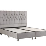 Lit Coffre Hugo Beige/Gris
