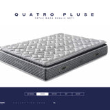 Lit Coffre QUATTRO avec Matelas 30 cm & Surmatelas Intégré –