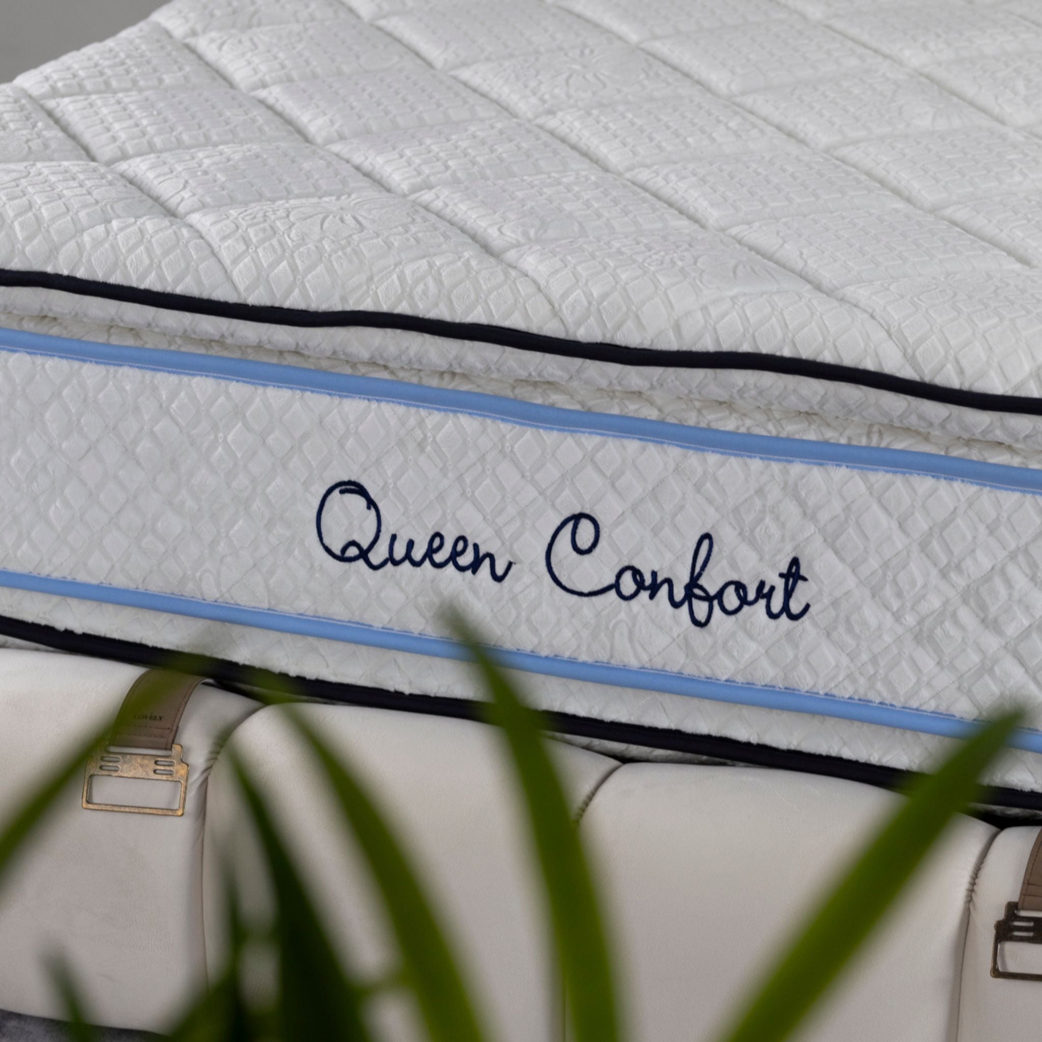 Matelas Queen Confort Angels - 34 cm - Double Surmatelas - Confort 5 Zones