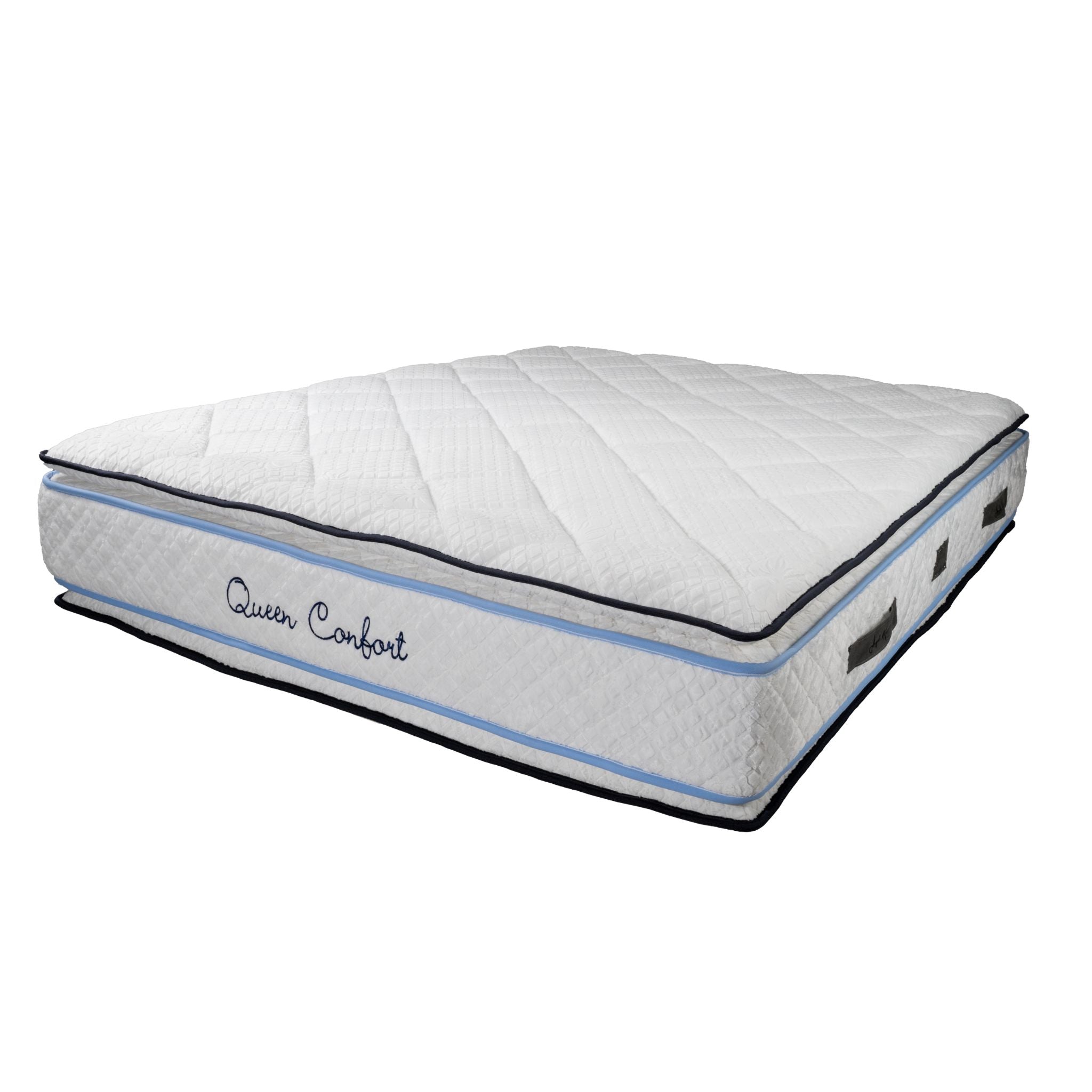 Matelas Queen Confort Angels - 34 cm - Double Surmatelas - Confort 5 Zones