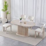 Table à Manger Vanessa – Avec Rallonge – Plateau en Céramique – 160 à 200 cm